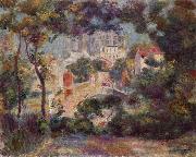 renoir, Landschaft mit Ansicht von Sacre Coeur